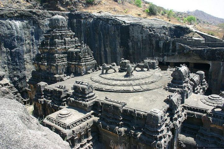 Ancient Indian temple ruins