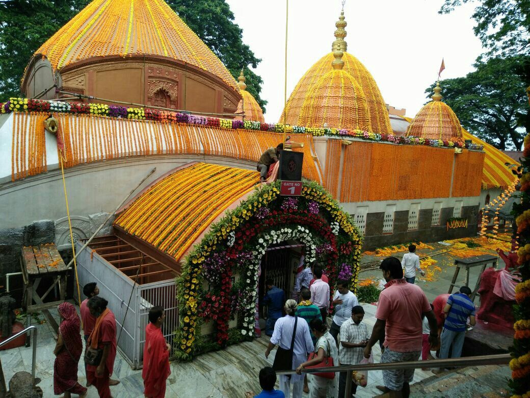 Pilgrims at Kamakhya Temple