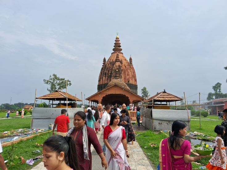 Pilgrims at Guwahati